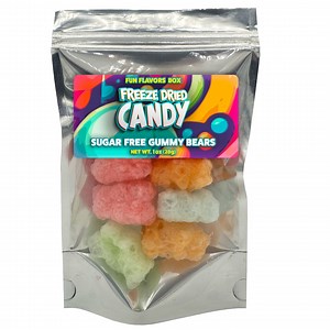Sugar-free Freeze Dried Gummy Bears: Exotic Crunch Treats (1 Oz) - Etsy