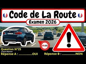 ✅ TEST GRATUIT DU CODE DE LA ROUTE 2026 🚗 #204