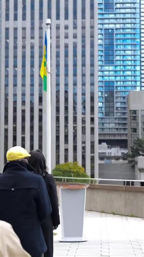 3.5K views · 121 reactions | What ere the future brings our faith will see us through May peace reign from shore to shore and God bless and keep us true. #Toronto #CityHall #Canada. #Flag #Raised #in #Celebration #of #46th #Anniversary #SVGIndependence #Videocredits #PrivilegeJohnson | The Beauty of SVG with Aunty G | Facebook