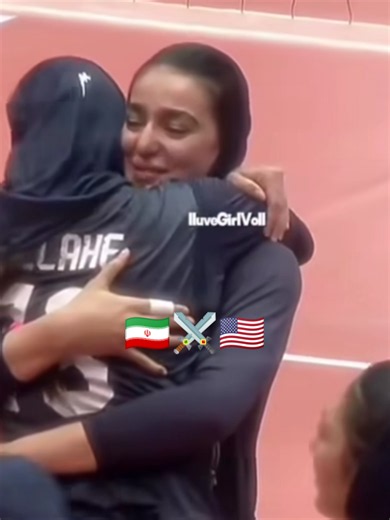 Tall Persian Volleyball Girl in Hijab | Volleyball Girls