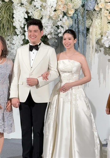 Elegant Wedding Makeup and Hair for Bride and Groom