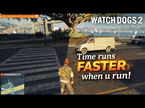 Time Runs FASTER When You Run 😱 | Watch Dogs 2 Gameplay | Gameinfo