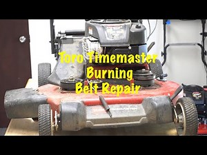 Toro 30" Timemaster Brake Arm Repair For Burning Belt