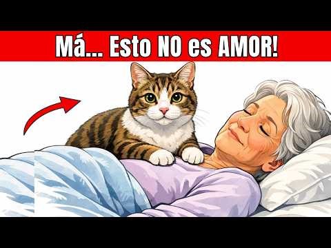 Why does your cat suddenly jump on top of you? Here's what it REALLY means!