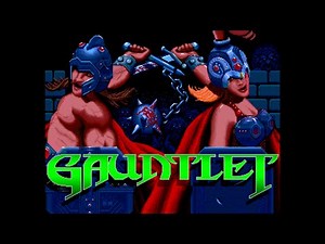 Gauntlet (1985) Arcade - Warrior - lvl 1-50 | Gameplay [4K]