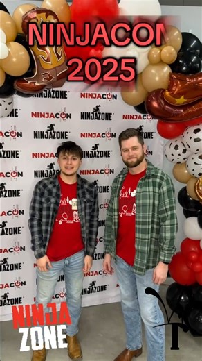 Ninja coach Joel and coach Zach just got back from NINJACON, and they're fired up! They spent the weekend learning, training, and connecting with other Ninja coaches from around the country. We're excited to bring that energy and innovation back to our students at Virginia Techniques! #ninjacon #ninjazone | Virginia Techniques Gymnastics