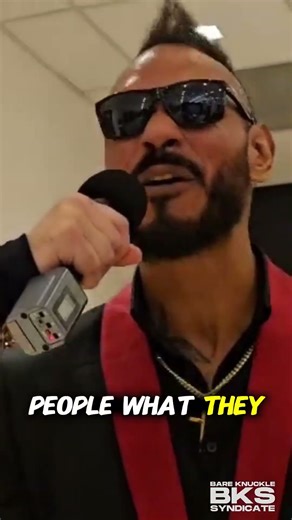 Esteban “Mohawk” Rodriguez & Steve "Tomahawk" Townsel Exchange at BKFC 85 Press Conference