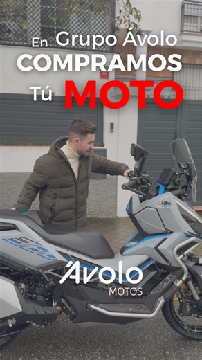 ¿Quieres vender tu moto sin complicaciones? 😍 En Grupo Ávolo compramos tu moto sin complicaciones y al mejor precio. Olvídate de todo, que nosotros nos ocupamos: Garantía, precio y rapidez ⚡ Tú moto, en buenas manos con Grupo Ávolo 😎 📝 Regístrate en: Ávolo.net/COMPRAMOS TU MOTO O ven a visitarnos a: 📍 Jaén: C/Ortega Nieto Nº8 📍 Granada: C/Salesiano Ángel Mateos Nº1