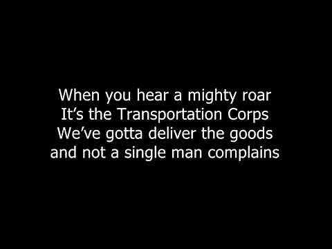 Transportation Corps Song