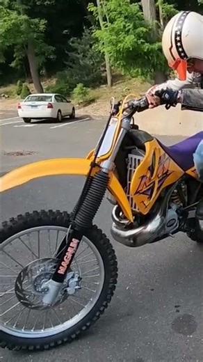 KTM 550 1ST KICK COLD START