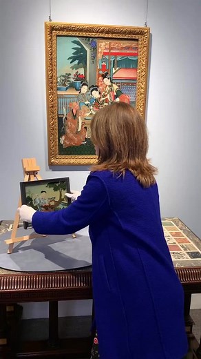 Exploring the Intricate Art of Reverse Glass Painting in Qing Dynasty China