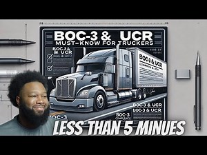 How to get your UCR & BOC-3 in less than 5 minutes | Less than $100 total!? | 2025