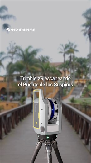 Escaneo del Puente de los Suspiros con Trimble X9