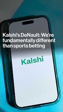 Kalshi's DeNault: We're fundamentally different than sports betting