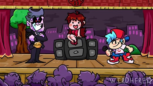 FNF the Boyfriend gives Up! #fridaynightfunkin #animation #fnf #bf #indieanimation