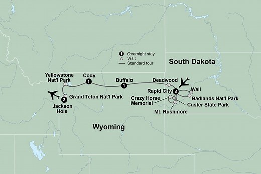 America's Cowboy Country - Collette (8 Days From Rapid City to Jackson)