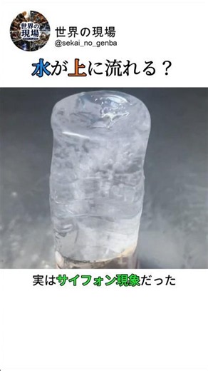 不思議なサイフォン現象を利用した排水方法 #worker #process #drainage #siphon #plumbing
