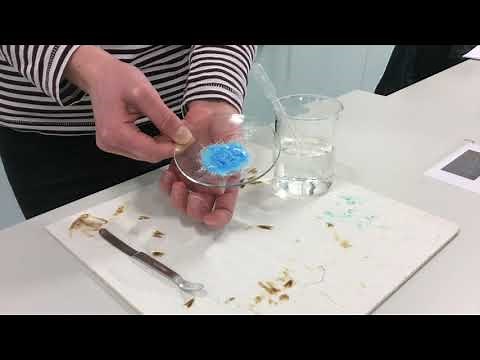 Chemical Tests - Test for Water