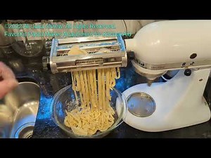 FavorKit Pasta Maker Attachment for KitchenAid (product review)