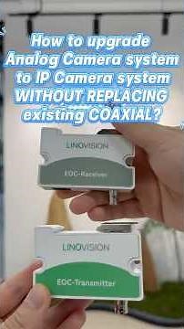 How to upgrade your Analog Camera system to IP Camera system WITHOUT REPLACING existing COAXIAL?