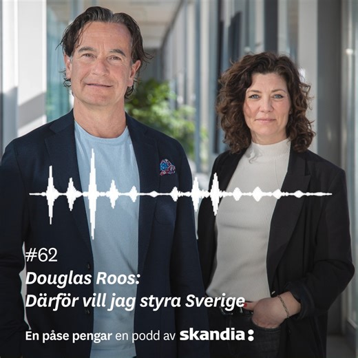Superentreprenören Douglas Roos skäms inte över att han drivs av pengar. Men det handlar inte om att kunna köpa dyra klockor och bilar. Douglas och Maria pratar drivkrafter, ekonomisk trygghet, entreprenörskap, kärlekscurling, livselixir och ett mörkt förflutet. Plus varför han kan tänka sig att styra Sverige... Lyssna på en kvart här https://open.spotify.com/episode/3npUl55vqJNDfWxWyd1GCR #skandia #enpåsepengar | Skandia | Facebook