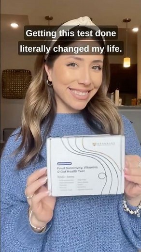 At-home testing for food intolerance #food sensitivity #food intolerance test #shorts