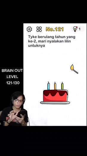 Brain Out Level 121-130 Speedrun and Solutions