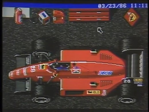 75K views · 770 reactions | Electronic Arts employee number 39, Rich Hilleman, showcases Ferrari Formula One (1989) on Computer Chronicles. Rich, best known for growing the Madden NFL franchise, was actually first credited on Papyrus' Indianapolis 500: The Simulation and was also involved in Mario Andretti Racing. #simracing #retrogaming #ferrari #ferrarif1 #f1 #f1game | RaceSimCentral | Facebook