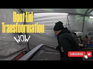 From Scrap to Stunning mk2 fiesta Boot Repair