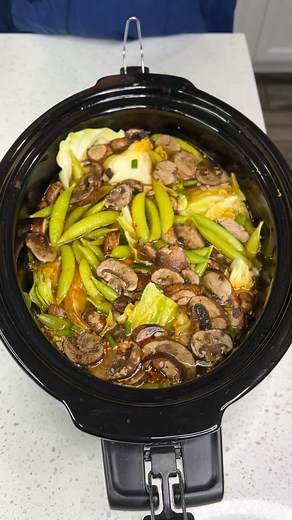 1.1M views · 6.7K reactions | Easy Asian Inspired Crockpot Soup Rebecca makes an Asian Inspired soup that everyone knows and loves. This recipe is a must try. This Original Video was Produced by Rebecca's Kitchen and Network Media. | Family Style Cooking | Facebook