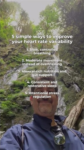 5 SIMPLE WAYS TO IMPROVE YOUR HEART RATE VARIABILITY