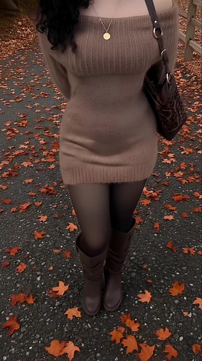 🪵🍂🍁🤎 #falldresses | sweater dresses