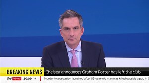 BREAKING: Chelsea FC have announced that Graham Potter has departed the club following Saturday's 2-0 defeat at home to Aston Villa https://trib.al/Rx0iR33 📺 Sky 501, Virgin 602, Freeview 233 and YouTube | Sky News