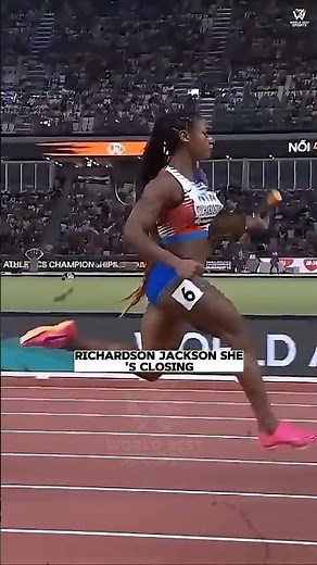 Sha'Carri vs Shericka: Richardson Holds Off Jackson for 4x100m GOLD! 🏆 #Olympics #Sprint #athletics