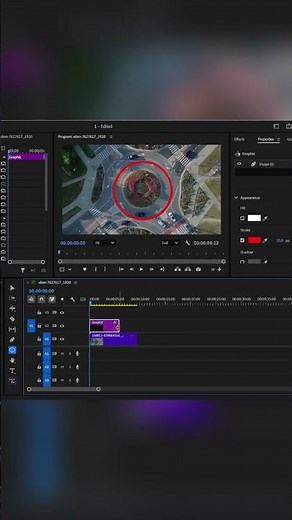 Create a Smooth Circle Animation in Premiere Pro #PremierePro #CircleAnimation #VideoEditingTips