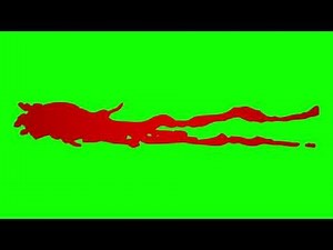 Green Screen Motion Graphics Blood Spatter HD - Footage PixelBoom