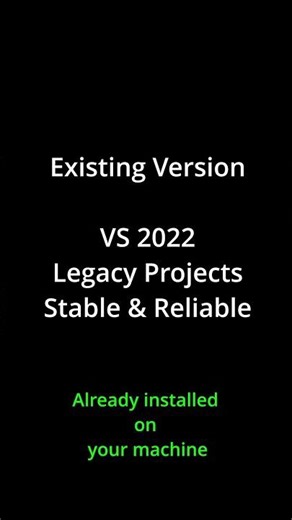 Install Both VS Versions Without the Headache #VisualStudio #Programming