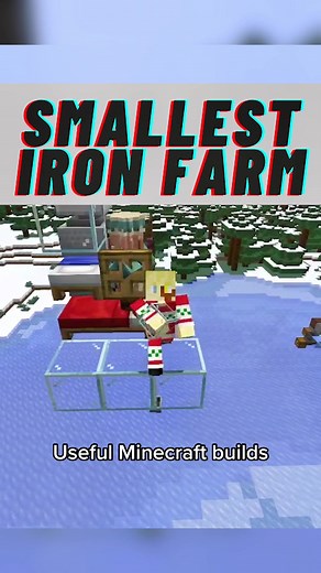 Replying to @th3_d33r Minecraft’s Smallest Iron Farm for Java Edition 1.19.4 Redstone Tutorial #minecraft #icecoffey #gaming #gamingontiktok #bedrock #mcpe #redstone #minecraftbuilding #tutorial #minecrafthacks #java