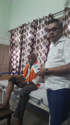 #treatment with electronic machine IFT Interferential Therapy part 1#