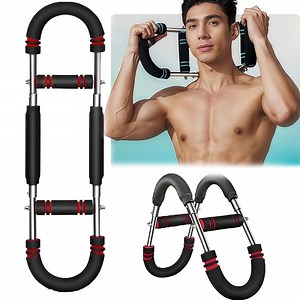 Official Gorilla Bar, 2025 Upgraded Gorilla Gym Mr Sculpt, Mrsculpt Bar for Chest, Arms, Back Workout, 3 Levels Of Resistance Adjustment