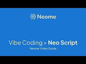 Vibe Coding: Neo Script