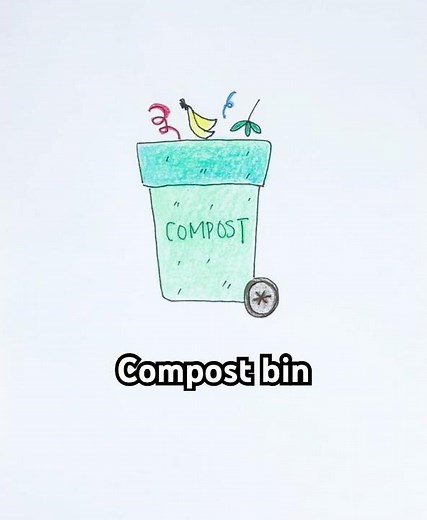 Let’s Draw a COMPOST BIN! ♻️