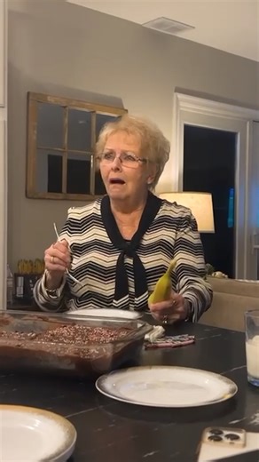 Nothing comes between Grandma and her cake 😂 | Tyla