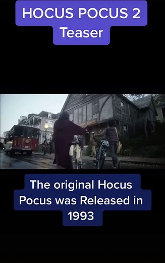 Hocus Pocus 2 Teaser - Salem Sisters Return