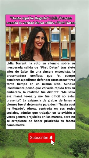 Lidia Torrent ROMPE su SILENCIO sobre su salida de First Dates 📺💔