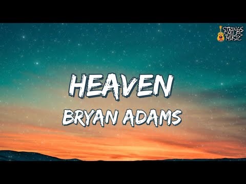 Nostalgia ❤️ Bryan Adams — Heaven (Live) | Lyrics