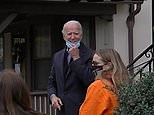 VIDEO: 'It's good to be home!' Biden visits hometown of Scranton, PA | Daily Mail Online