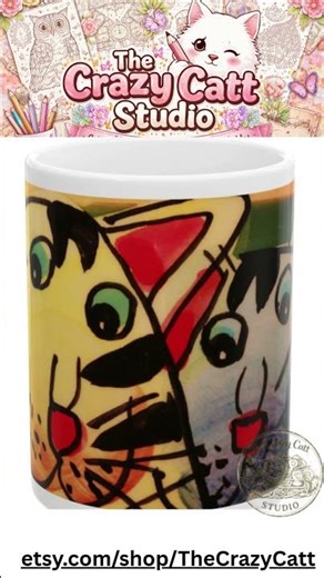 Coffee Mugs You NEED ☕🐱 | Funny Cat Cups, Cute Aesthetic Mugs, Etsy Shop Finds