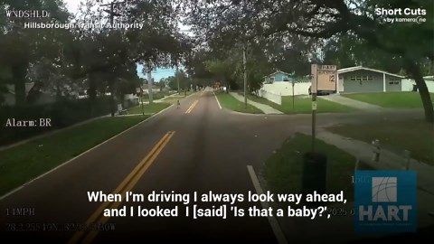 Florida bus driver rescues lost child from middle of road, reunites him with his parents