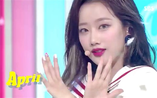 【历代级舞台！全员艳杀四方！！】April小四月 200802人气歌谣回归舞台合集